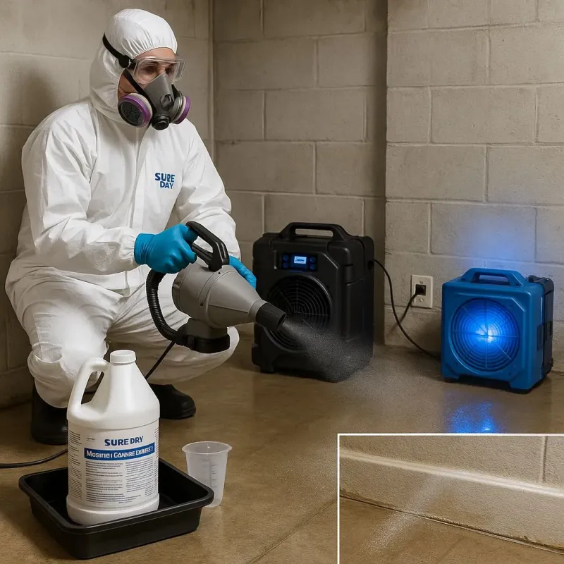 Sanitization and Odor Removal process in Vicksburg, MS