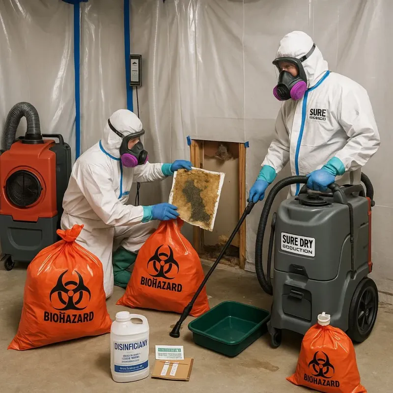 Contaminated Water Handling Protocols process in Vicksburg, MS